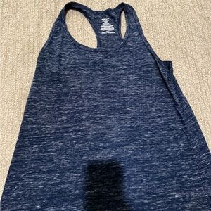 Athletic Works Navy Racerback Tank